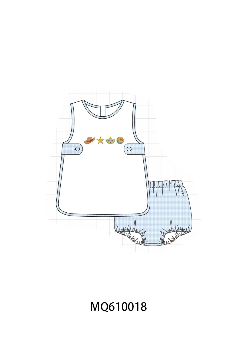 PO109 Blue cowgirl embroidery collection -closing 11/2- ETA May
