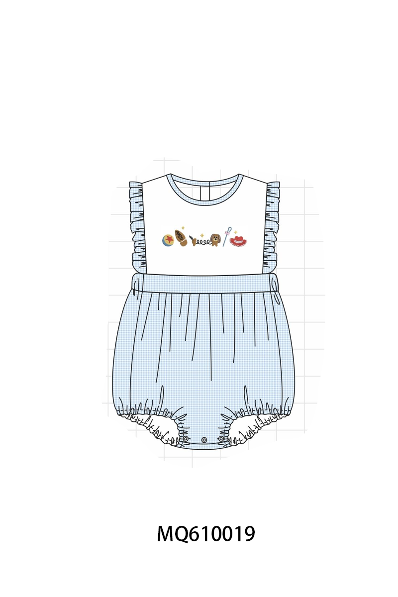 PO109 Blue cowgirl embroidery collection -closing 11/2- ETA May
