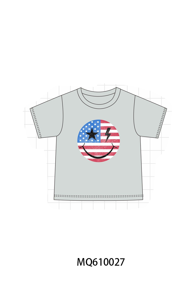 PO109 Patriotic flag smile top collection -closing 11/2- ETA May