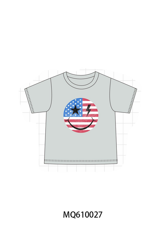 PO109 Patriotic flag smile top collection -closing 11/2- ETA May