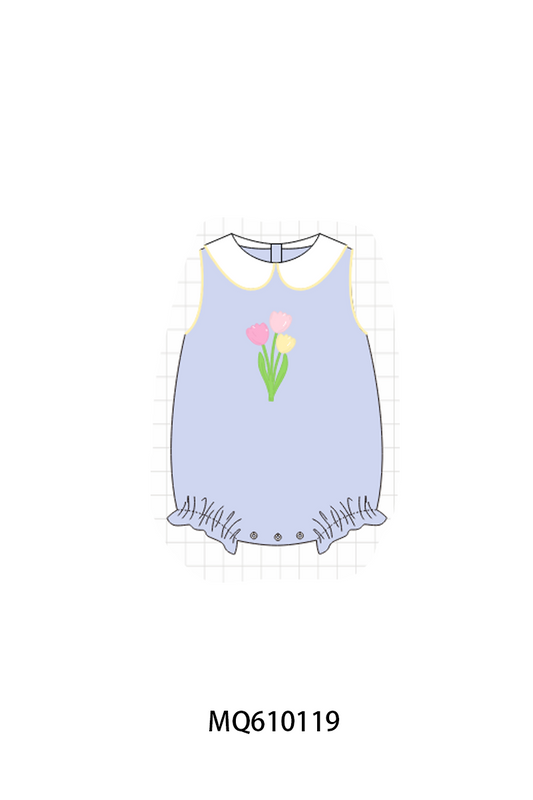 PO109 Lavender floral applique collection -closing 11/2- ETA May
