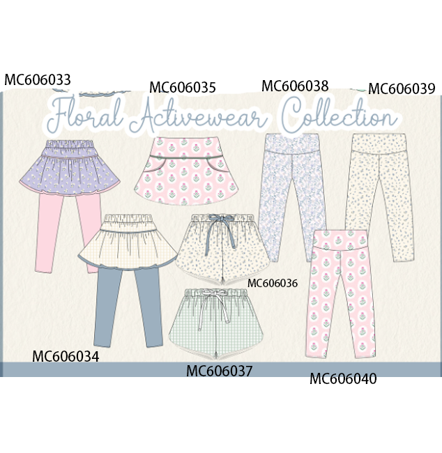 PO95 Multicolored floral print active collection 2