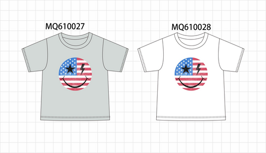 PO109 Patriotic flag smile top collection -closing 11/2- ETA May
