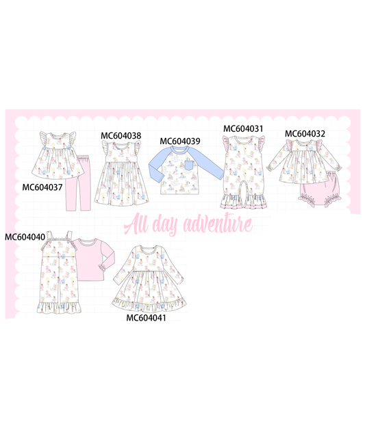 PO86 Pink all day adventure print collection 1 - closing 4/13 - ETA early September