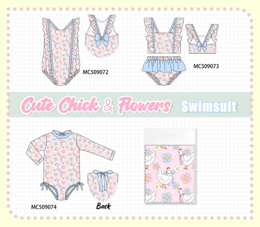 PO65 Pink chick floral print collection  - closing 9/15- ETA late January