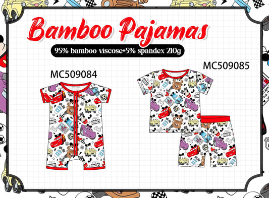PO65 Red character bamboo pajamas collection  - closing 9/15- ETA late January