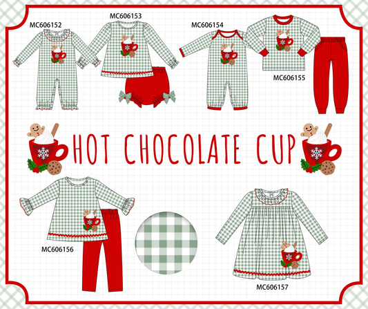 PO95 Red christmas gingerbread applique gingham collection - closing 6/22 - ETA late November