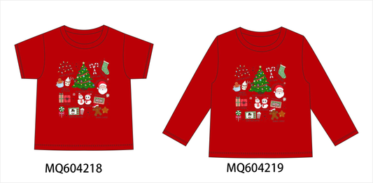 PO89 Red christmas tree santa collection - closing 5/4 - ETA late october